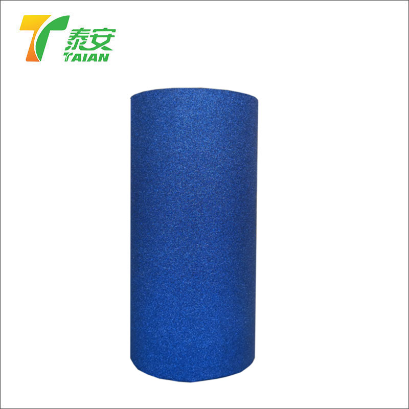 Blue Metalized Glitter Thermal Lamination Film